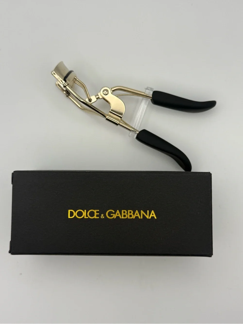 Dolce & Gabbana Beauty Gold Eyelash Curler NIB Authentic